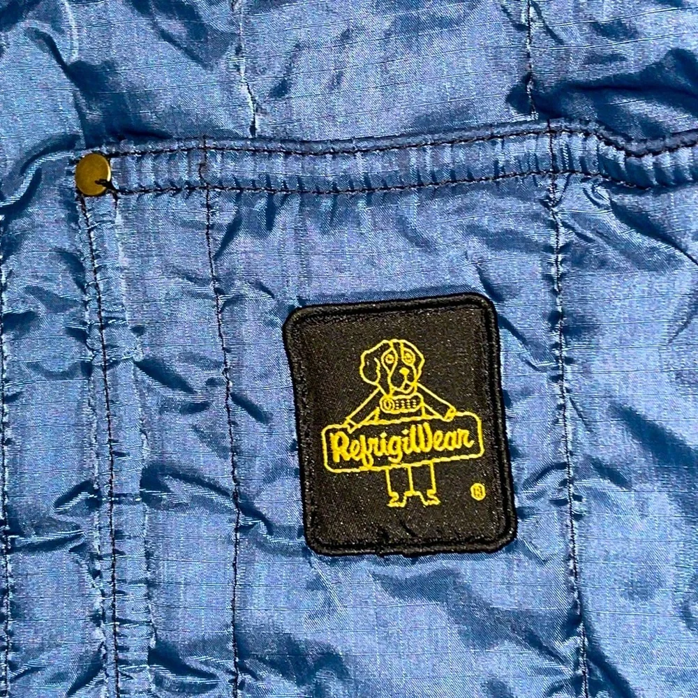 REFRIGIWEAR Puffer Coat Large Pre-owned Xlnt Cond - Picture 4 of 4